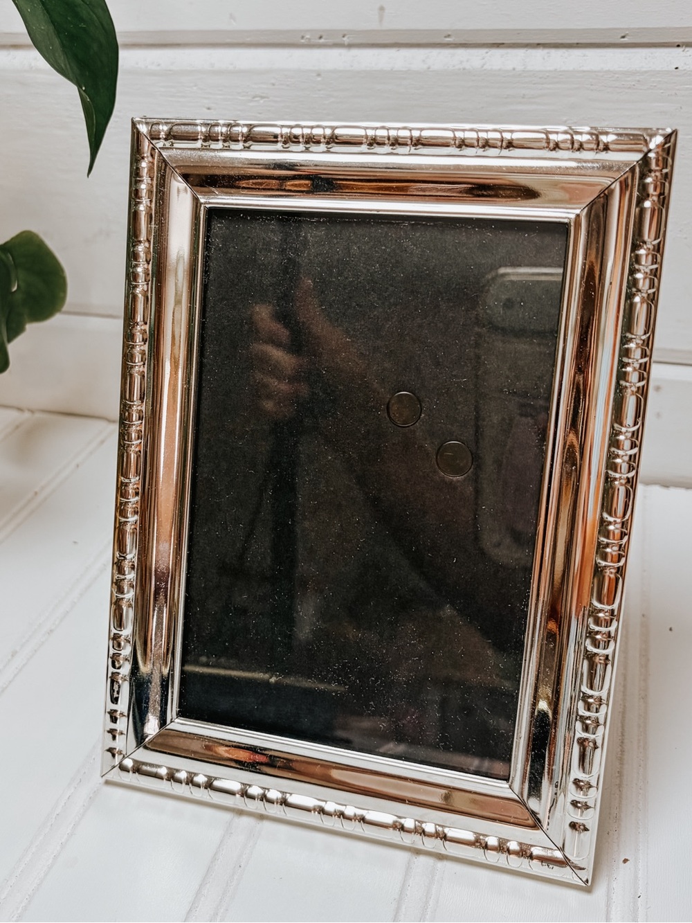 Vintage Silver Sheffield Home Picture Frame | 4” x 6”